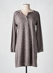 Chemise de nuit gris MASSANA pour femme seconde vue