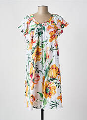 Nuisette/combinette blanc CHERIE LINE pour femme seconde vue
