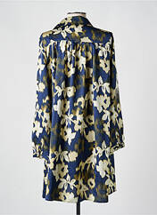 Robe courte bleu IKOONE&BIANKA pour femme seconde vue