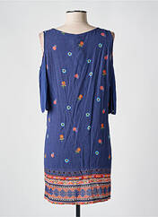 Robe courte bleu SENORETTA pour femme seconde vue