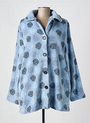 Robe de chambre bleu SENORETTA pour femme seconde vue