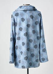 Robe de chambre bleu SENORETTA pour femme seconde vue