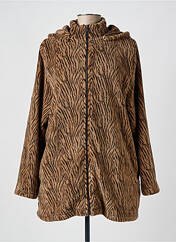 Robe de chambre marron SENORETTA pour femme seconde vue