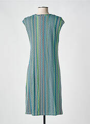Robe longue bleu CHERIE LINE pour femme seconde vue