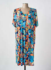 Robe mi-longue bleu BARANDI pour femme seconde vue