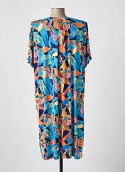 Robe mi-longue bleu BARANDI pour femme seconde vue