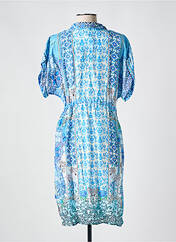 Robe mi-longue bleu VANIA pour femme seconde vue