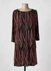 Robe mi-longue noir VEGAS pour femme seconde vue