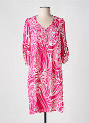 Robe mi-longue rose BARANDI pour femme seconde vue