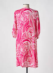 Robe mi-longue rose BARANDI pour femme seconde vue