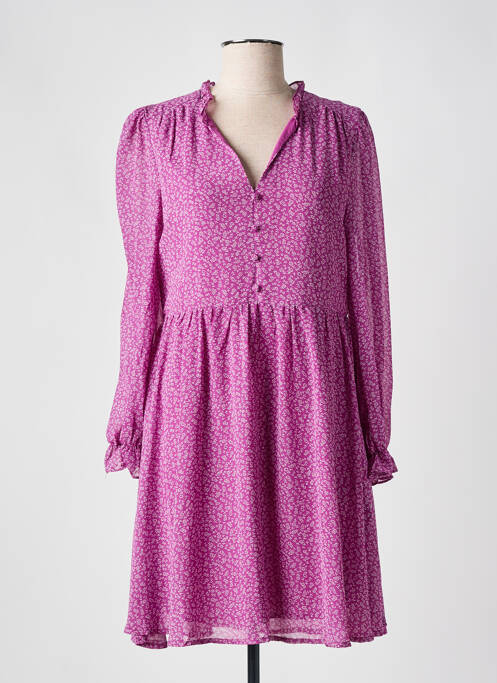 Robe courte rose ANDY & LUCY pour femme
