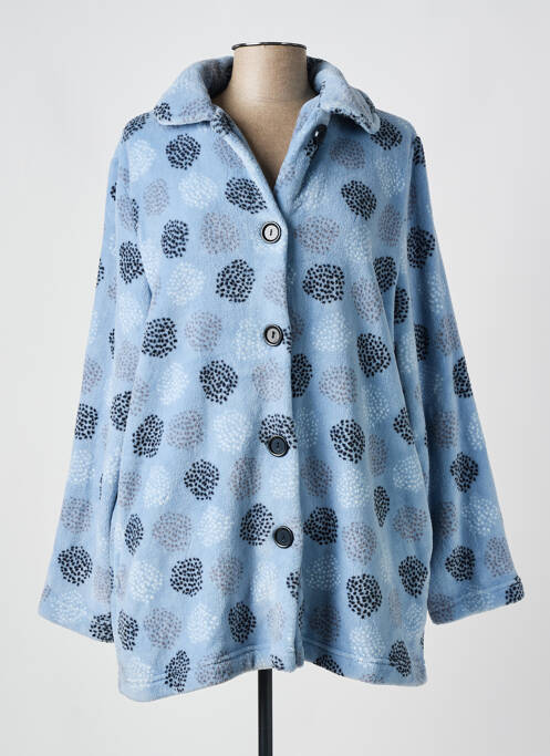Robe de chambre bleu SENORETTA pour femme