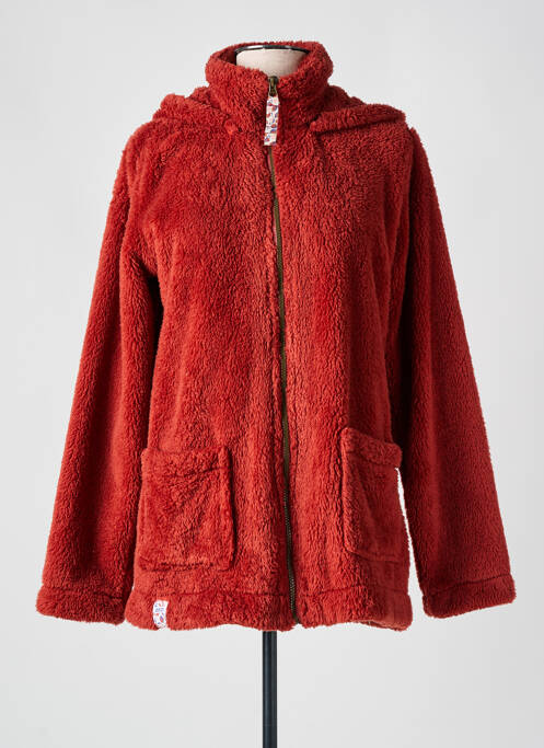 Robe de chambre rouge BARANDI pour femme