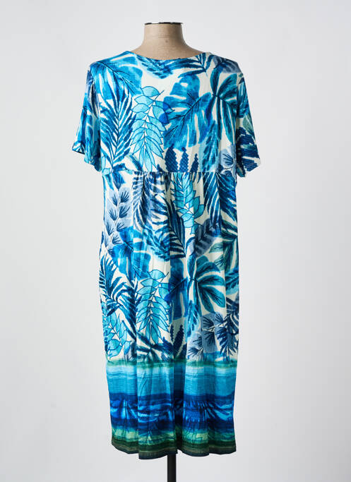Robe de plage bleu BARANDI pour femme