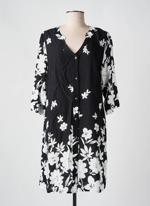 Robe de plage noir BARANDI pour femme