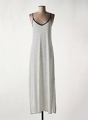 Robe de plage coupe cintrée blanc JANIRA femme