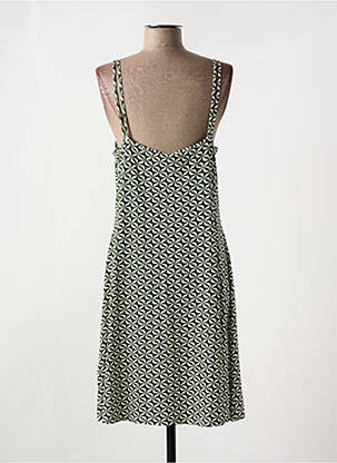 Robe de plage coupe cintrée vert JANIRA femme