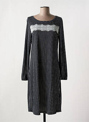 Nuisette/combinette col rond gris CHERIE LINE femme