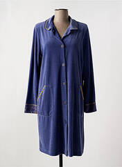Robe de chambre bleu MASSANA pour femme seconde vue