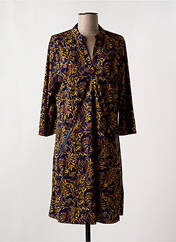 Robe mi-longue bleu VEGAS pour femme seconde vue