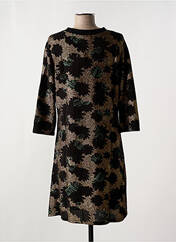 Robe mi-longue noir VEGAS pour femme seconde vue
