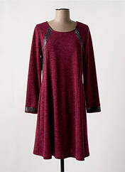 Robe mi-longue rouge BARANDI pour femme seconde vue