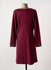Robe mi-longue rouge BARANDI pour femme seconde vue