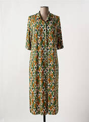 Robe mi-longue vert BARANDI pour femme seconde vue