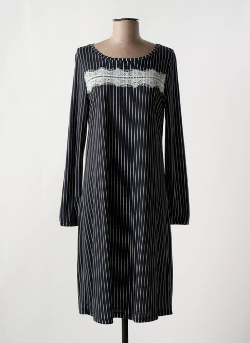 Nuisette/combinette col rond gris CHERIE LINE femme