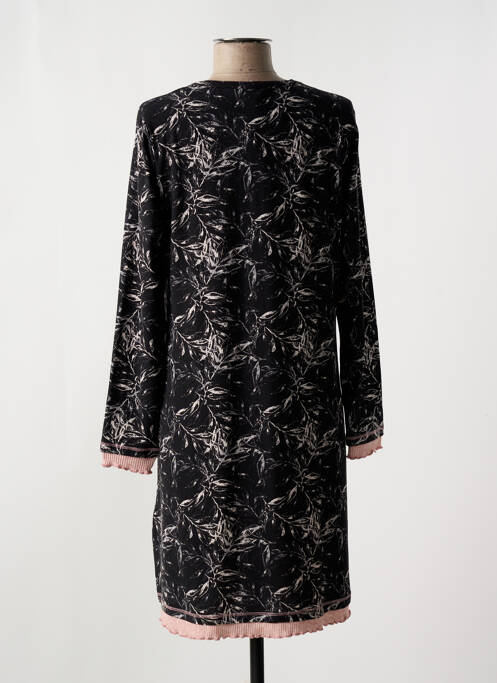 Chemise de nuit noir BARANDI pour femme