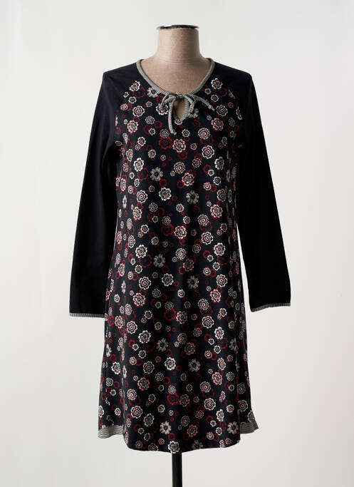 Chemise de nuit noir RINGELLA pour femme