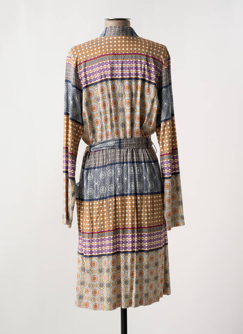 Robe de chambre orange CHERIE LINE pour femme