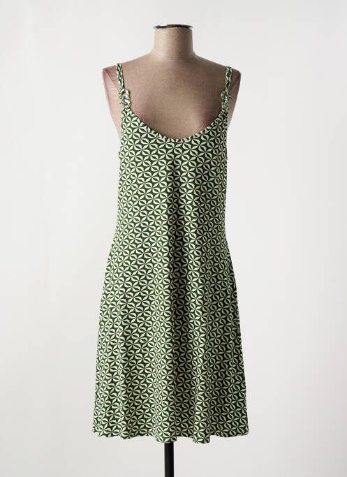 Robe de plage vert JANIRA pour femme