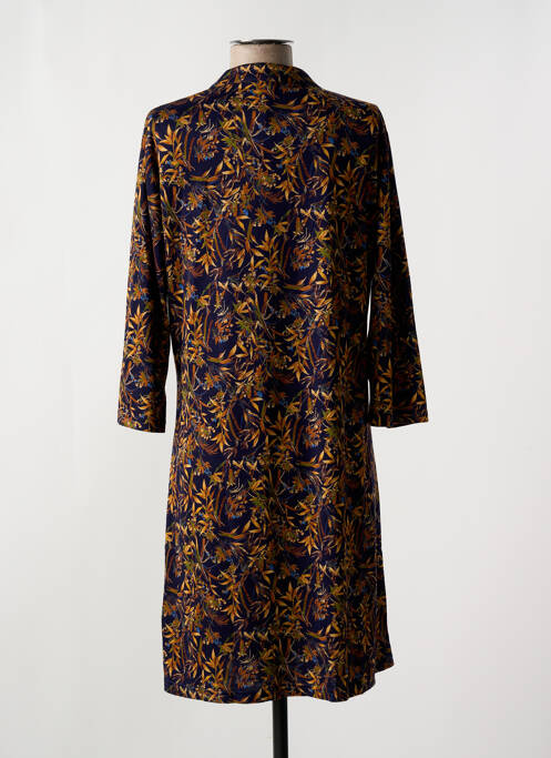 Robe mi-longue bleu VEGAS pour femme