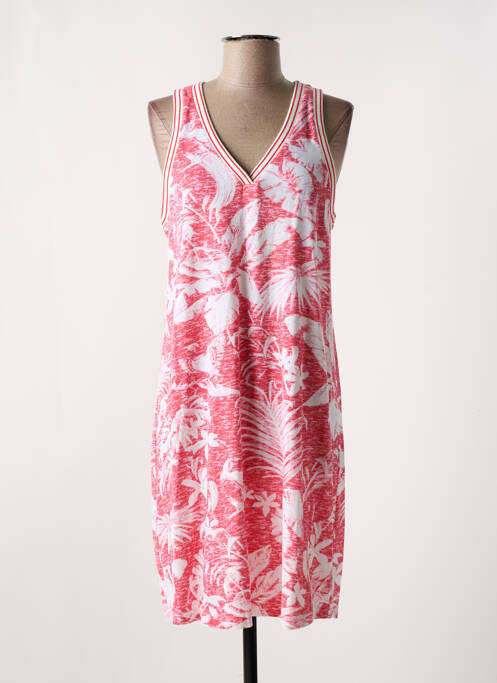 Robe mi-longue rouge BARANDI pour femme