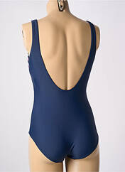 Maillot de bain 1 pièce bleu SUNMAN pour femme seconde vue