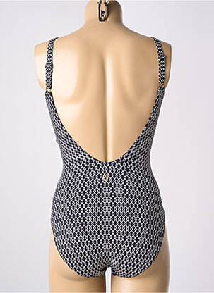 Maillot de bain 1 pièce imprimé fantaisie haut soutien-gorge moulé noir OLYMPIA femme