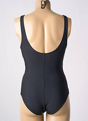 Maillot de bain 1 pièce stretch haut soutien-gorge moulé noir FEMILET femme