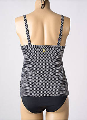 Tankini imprimé fantaisie noir OLYMPIA femme