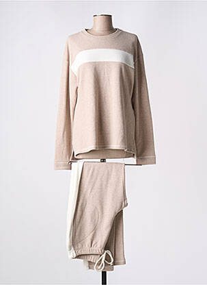 Pyjama beige BARANDI pour femme