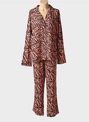 Pyjama marron ARUELLE pour femme seconde vue