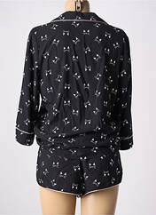 Pyjama noir ARUELLE pour femme seconde vue
