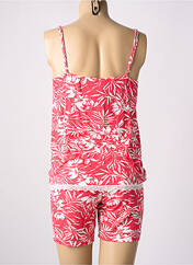 Pyjama rouge BARANDI pour femme seconde vue