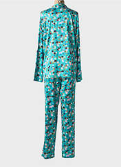 Pyjama vert VANIA pour femme seconde vue