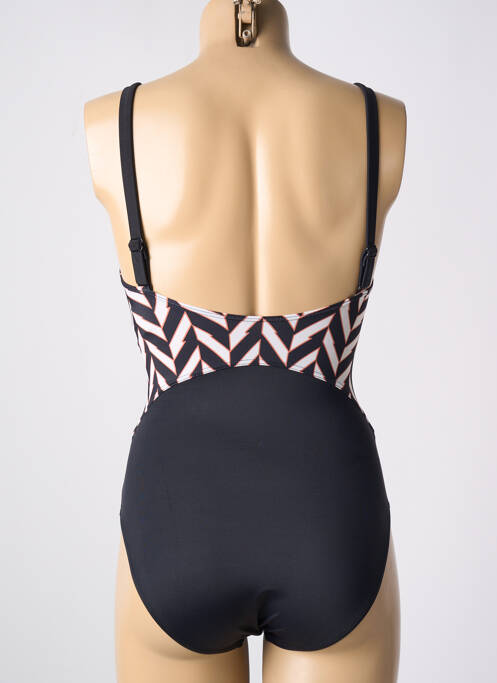 Maillot de bain 1 pièce noir OLYMPIA pour femme