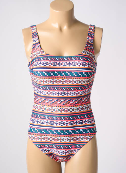 Maillot de bain 1 pièce orange OLYMPIA pour femme