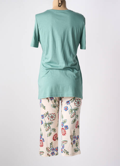 Pyjama manches courtes vert RINGELLA femme