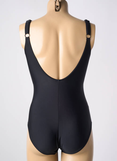 Maillot de bain 1 pièce stretch haut soutien-gorge moulé bleu SUNMARIN femme