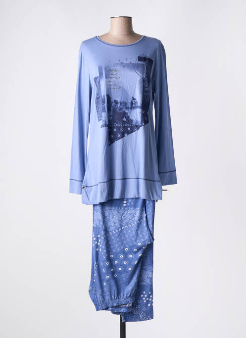Pyjama bleu MASSANA pour femme