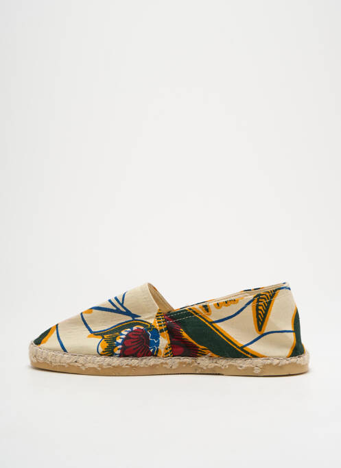 Espadrilles beige PANAFRICA pour homme